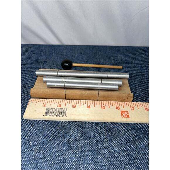 Woodstock Chimes Zenergy 3 Trio Chime Set with Mallet JW Stannard - Picture 4 of 5